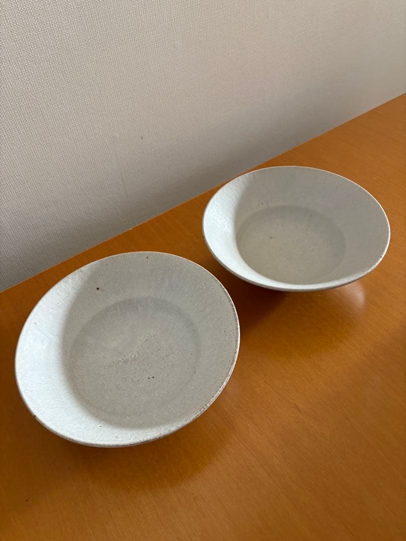 【未使用】清岡幸道さん リムボウル リム鉢　2枚セット　約20cm