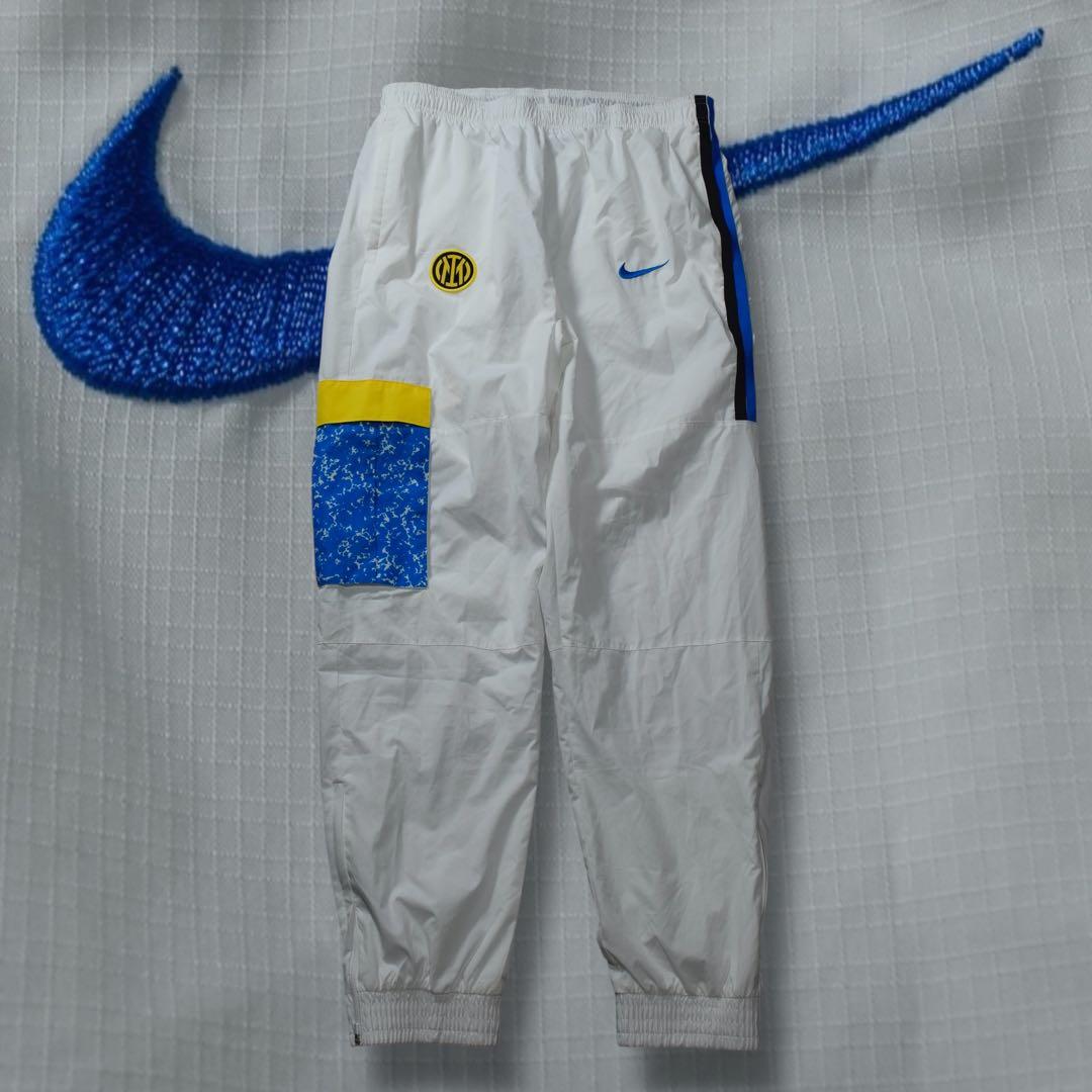 【入手困難/美品】NIKE インテル ナイロンカーゴパンツ ホワイト ジョガー