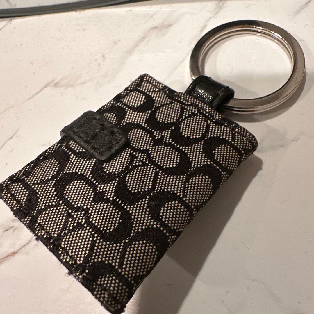 coachコーチ　フォト　キーホルダー・キーリング