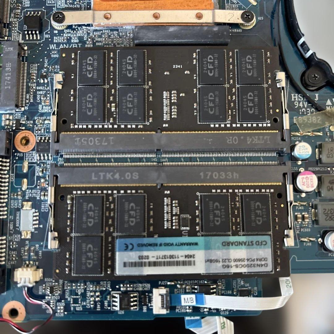 CFD DDR4 32GB (2x16GB) ノート　用