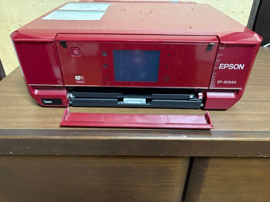 EPSONインク純正カートリッジ6色➕3色 EPSONプリンター（ジャンク品）