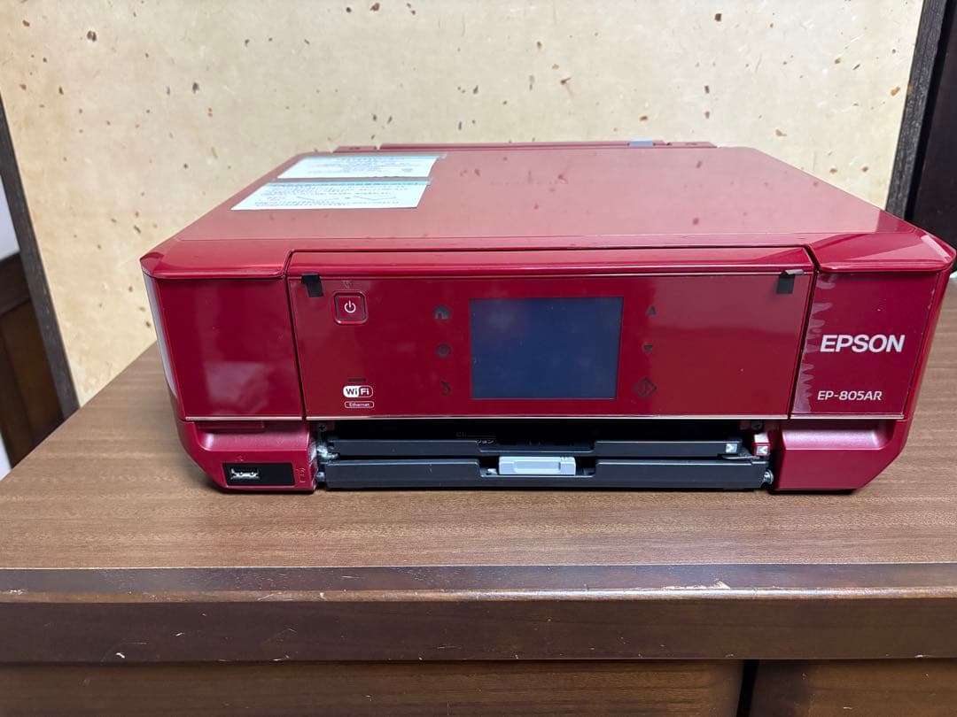 EPSONインク純正カートリッジ6色➕3色 EPSONプリンター（ジャンク品）