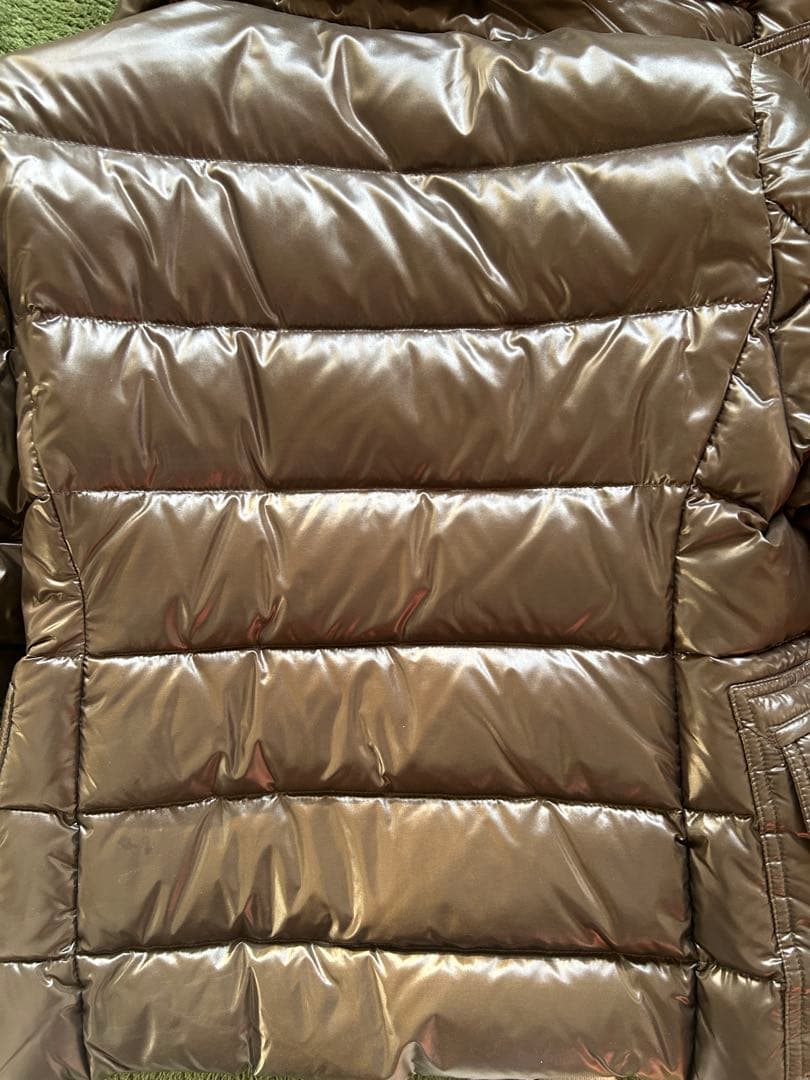 Moncler ダークブラウン ダウンジャケット　サイズ0