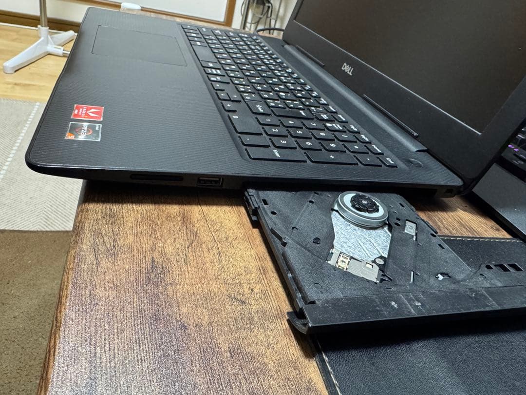 【中古】ノートPC、Ryzen 5、256GB、16GB、Office、AC付