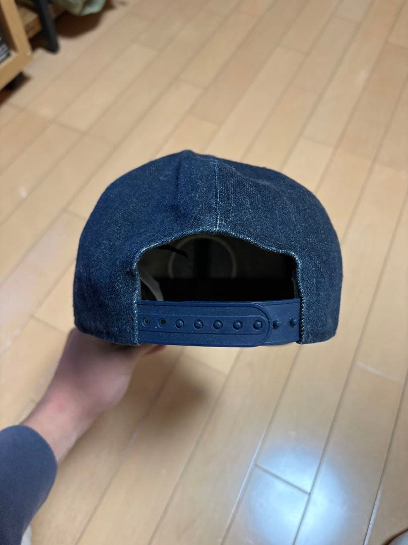 Ralph Lauren RRL デニムキャップ エンブレム付き