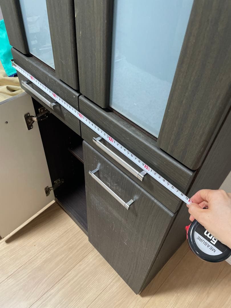 ニトリ　食器棚　180センチ