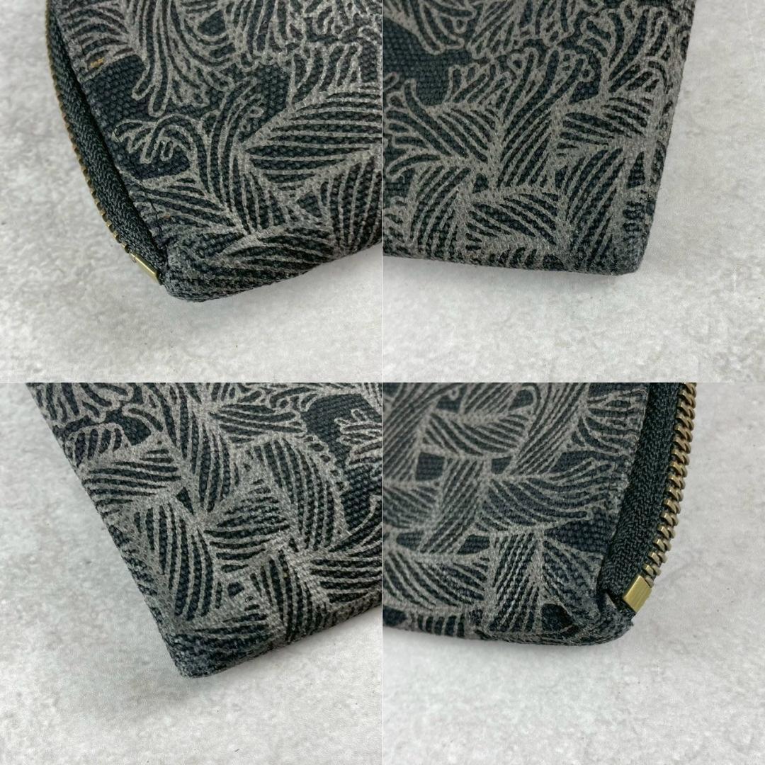 希少✨ネメス ケース メンズ 黒 ビジネス 財布 小銭入れ 総柄