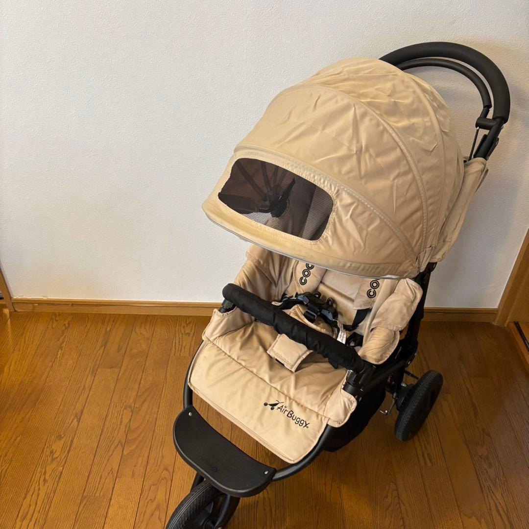 AIRBUGGY エアバギー ココブレーキ　ベビーカー ベージュ
