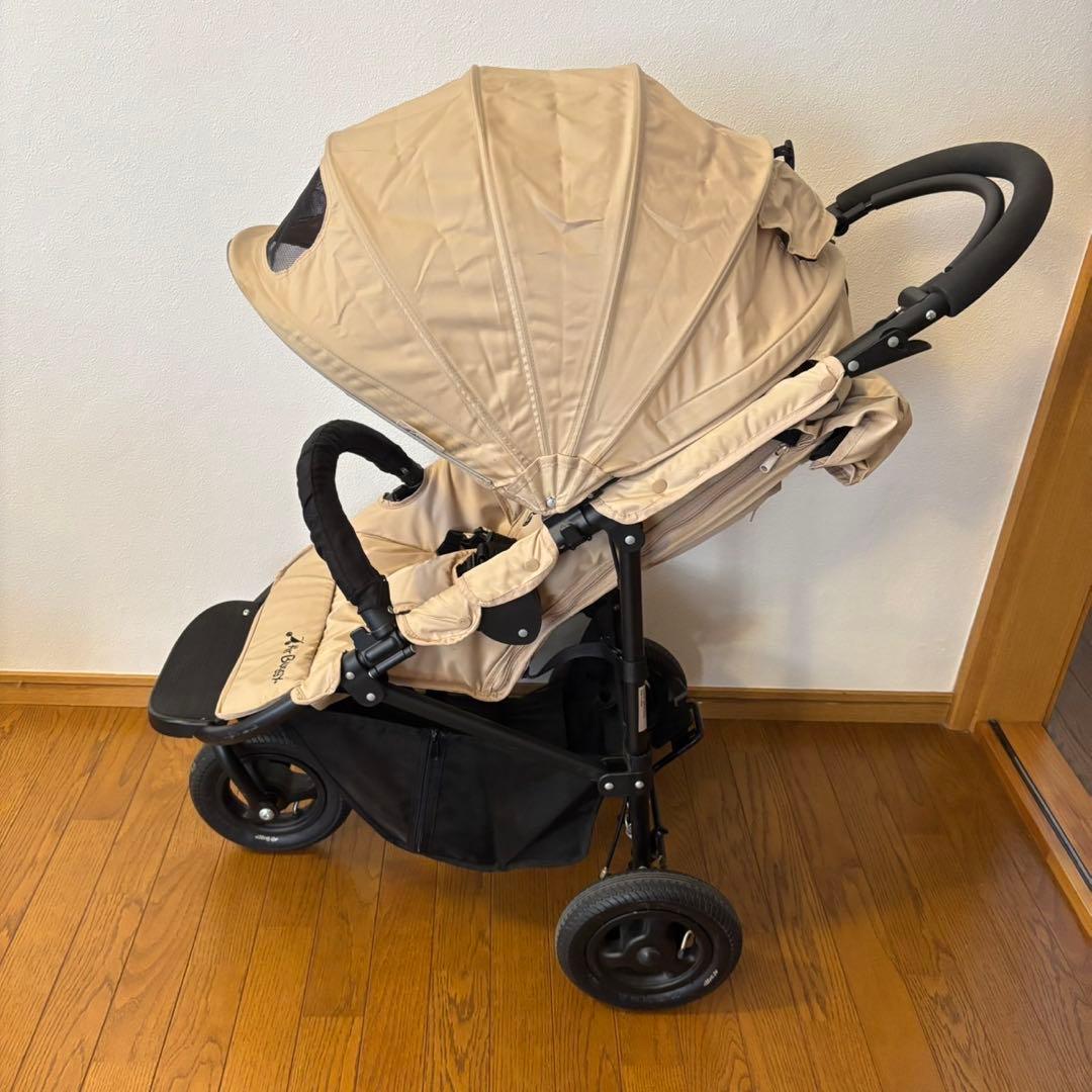 AIRBUGGY エアバギー ココブレーキ　ベビーカー ベージュ