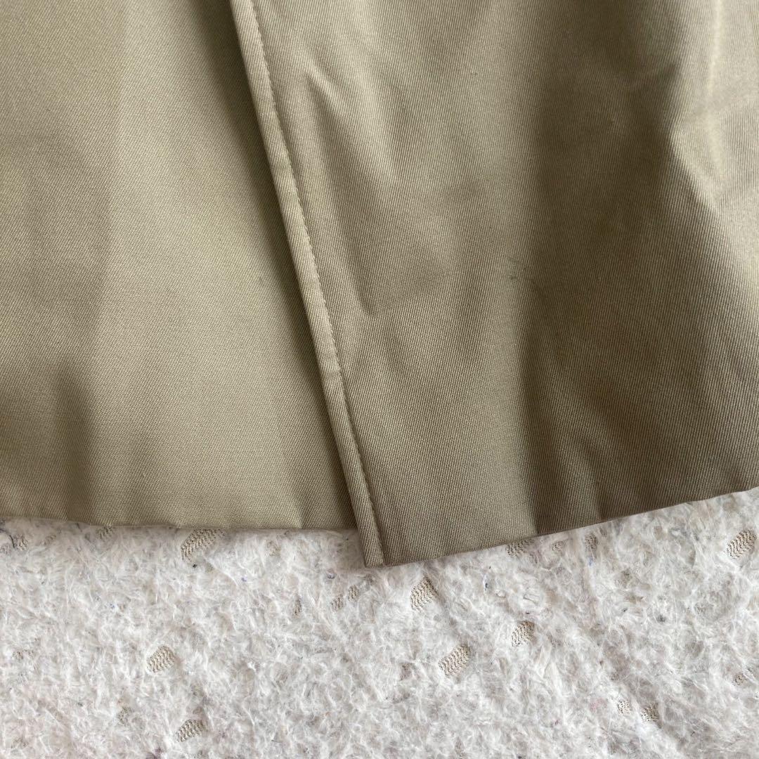 Aquascutum トレンチコート カーキ キレイめ オフィス ビジネス