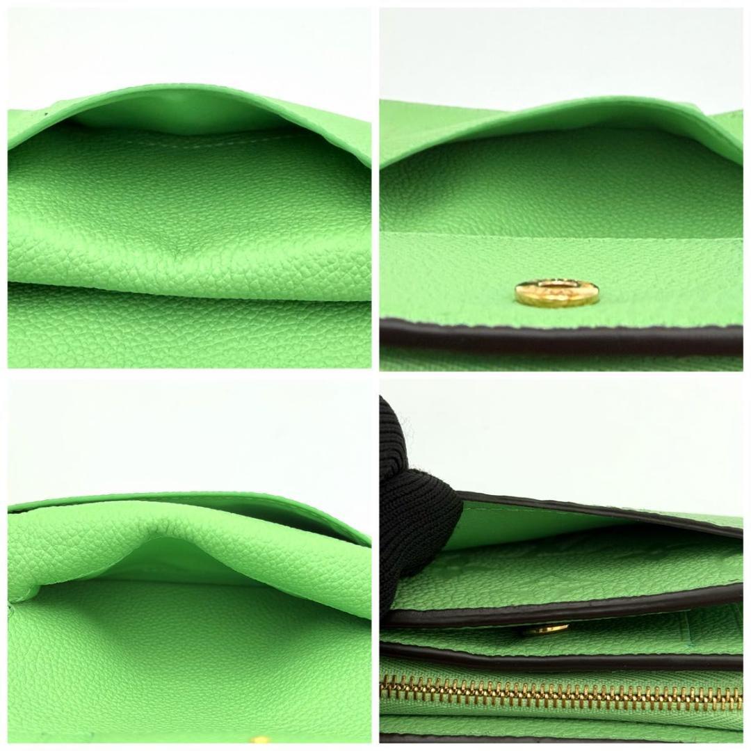 ◆美品◆ ヴィトン モノグラム アンプラント クレア 二つ折り財布 M82049