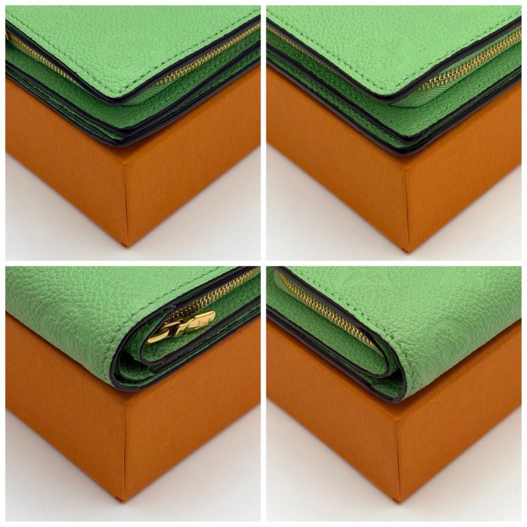 ◆美品◆ ヴィトン モノグラム アンプラント クレア 二つ折り財布 M82049