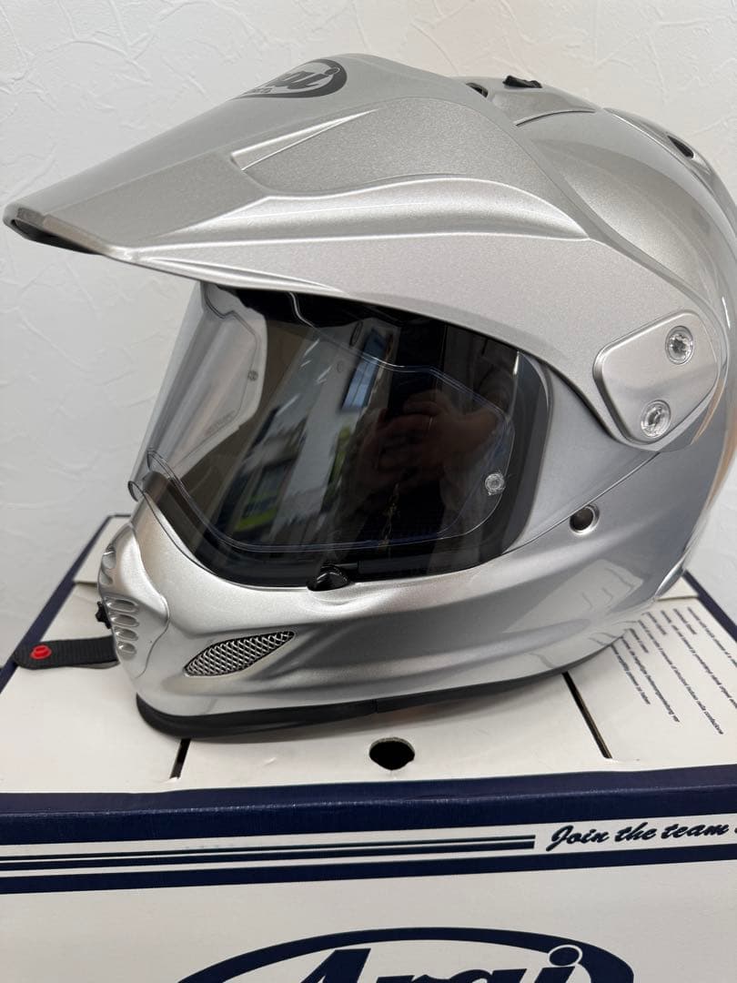 Arai TOUR-CROSS 3（ツアークロス3）アルミナシルバー