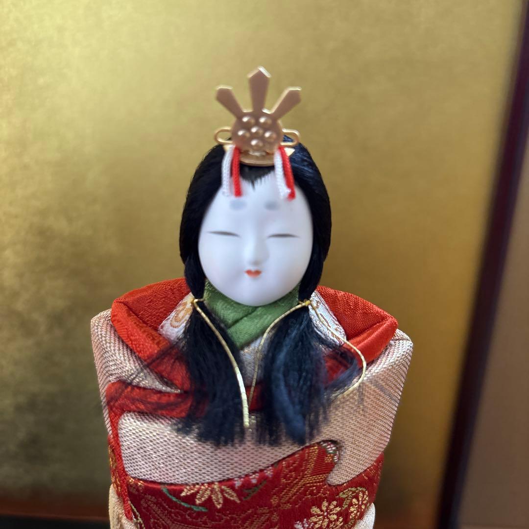ひな人形　久月　木目込人形　親王飾り