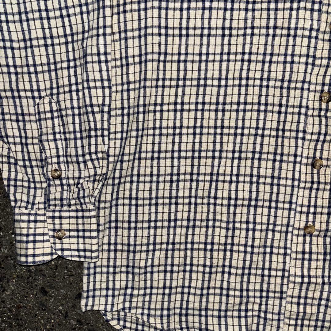 よっしー 90s 紺タグ old stussy ギンガムチェックシャツ