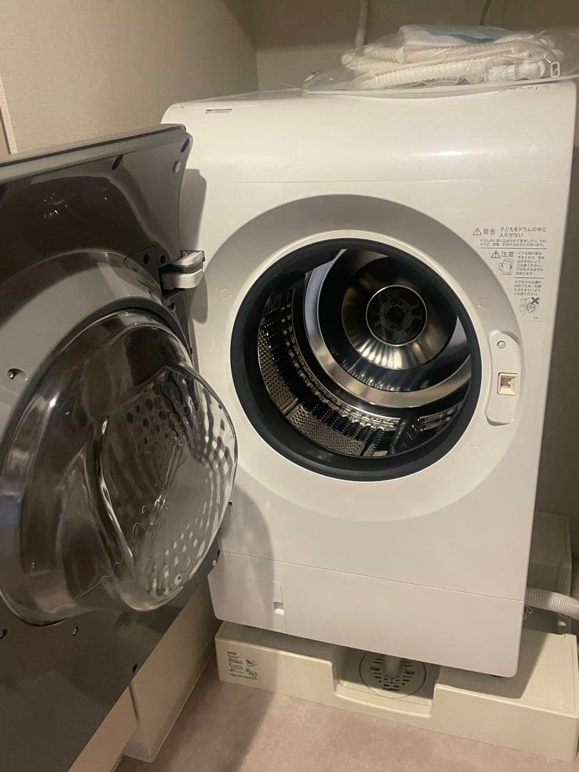 美品23年★シャープ ドラム式洗濯乾燥機 ES-X11B-SR 左開き 11kg