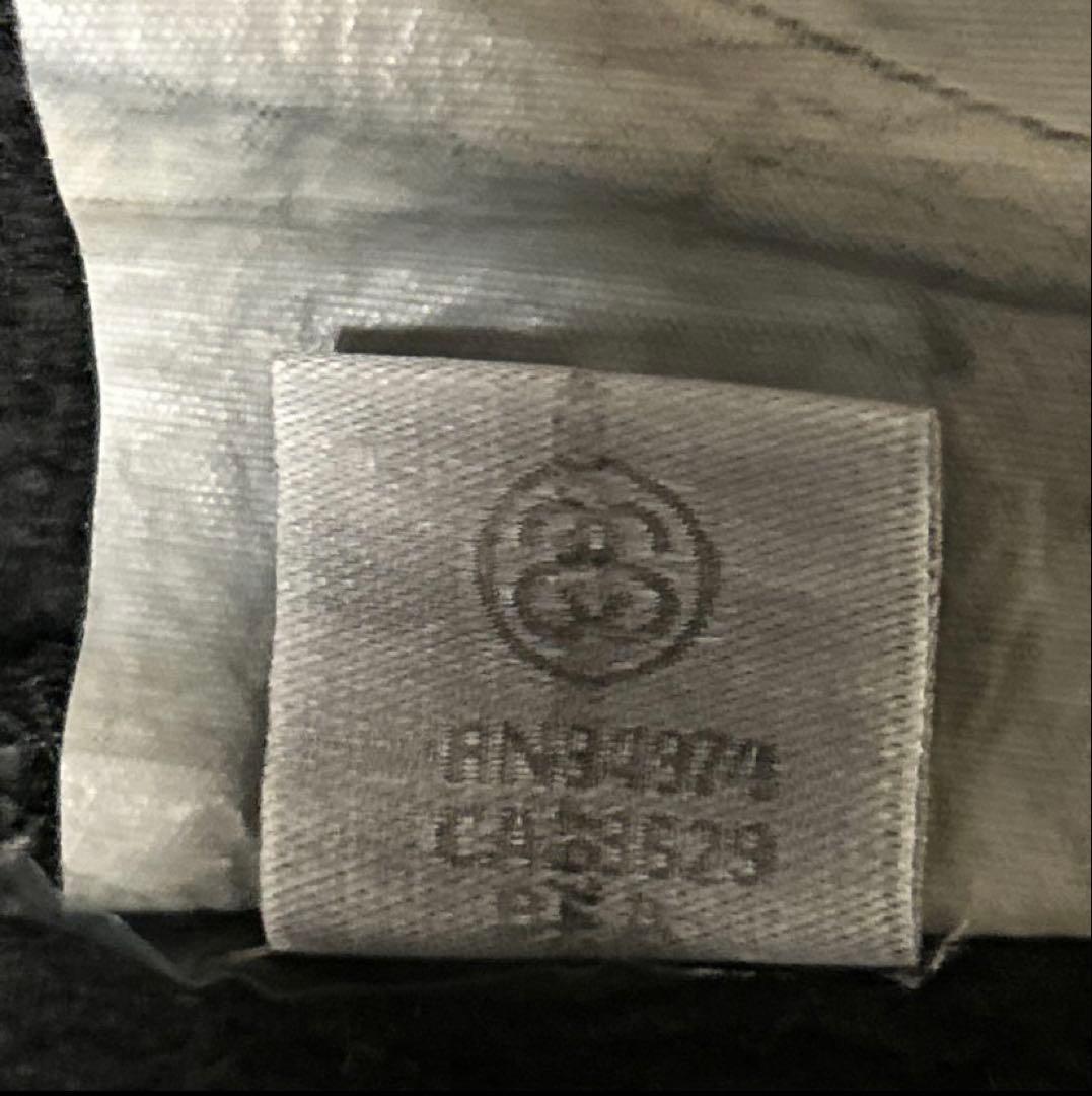 ステューシー stussy ワンポイント 刺繍ロゴ パーカー フーディー 90s