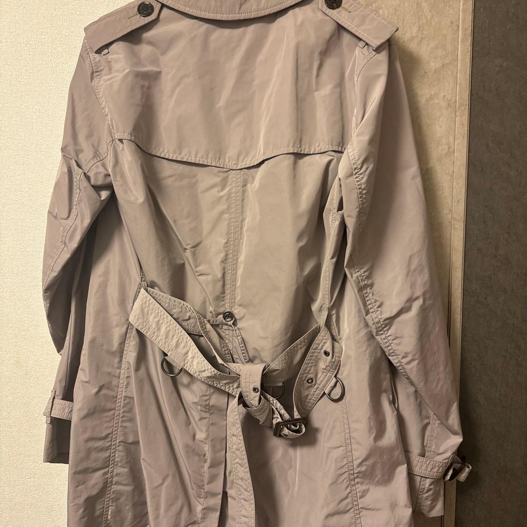 BURBERRY BRIT トレンチコート S ベージュ チェック柄