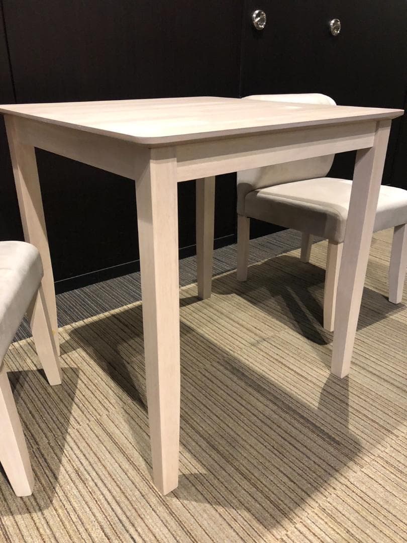 【福岡市限定】【展示品・未使用品】2人用ダイニングセット ダイニング3点セット