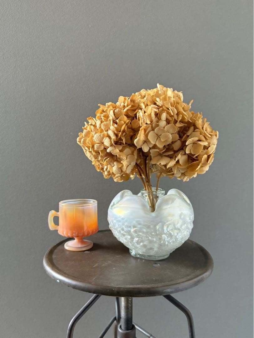 アンティーク ビンテージ 花瓶 フラワーベース 灰皿 小物入れ 置物 希少 美品