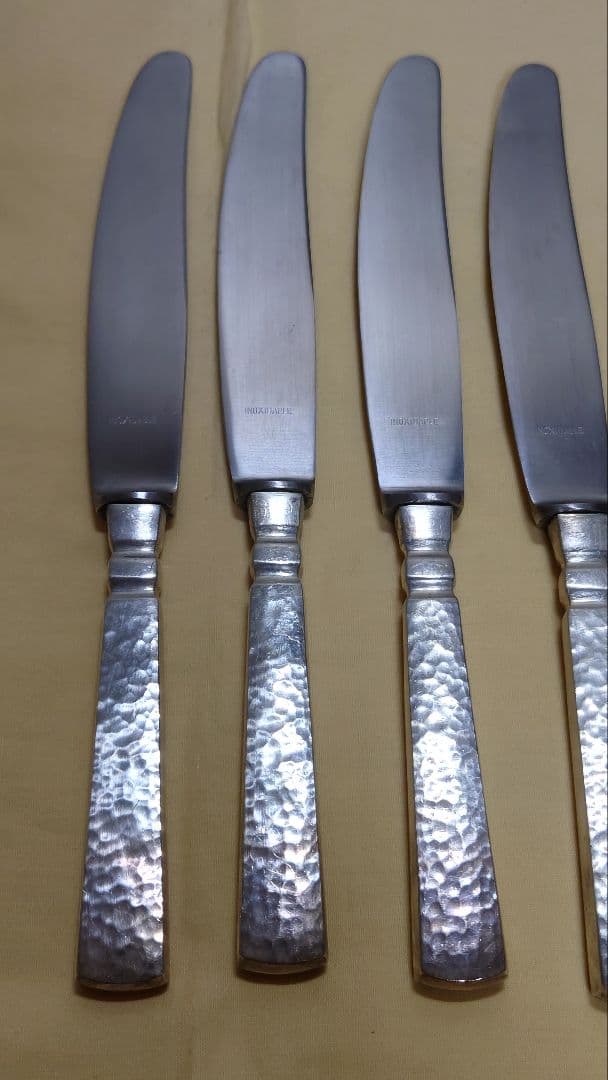 シルバー925 銀製　テーブルナイフ　6本