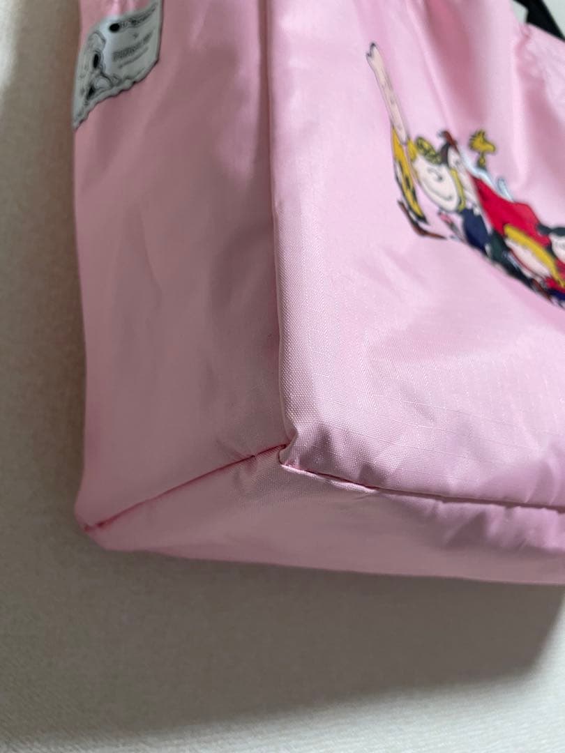 極美品 レスポートサック ×ピーナッツ75周年 リバーシブルトート スヌーピー
