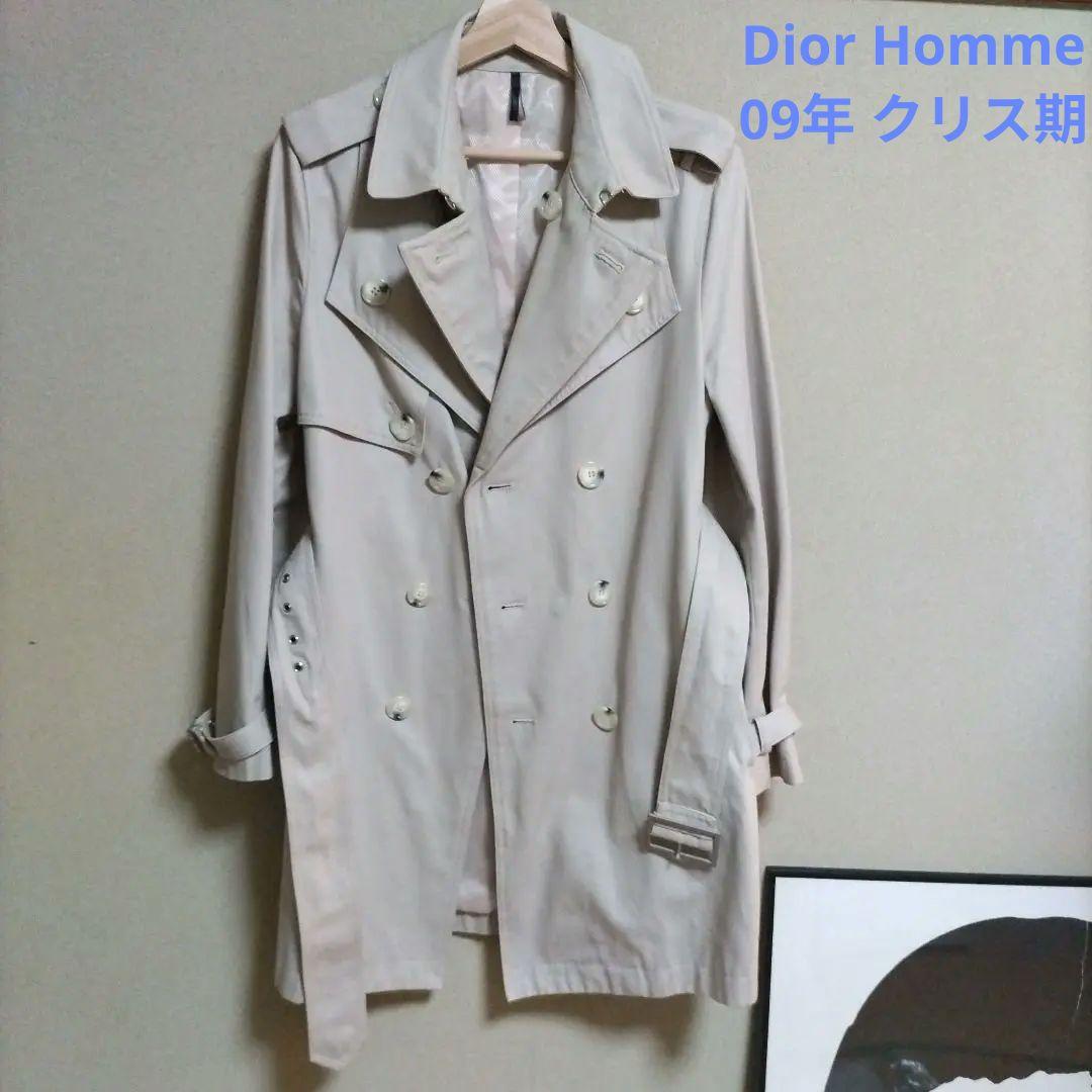 Dior Homme クリス期 トレンチコート サイズ48 09AW