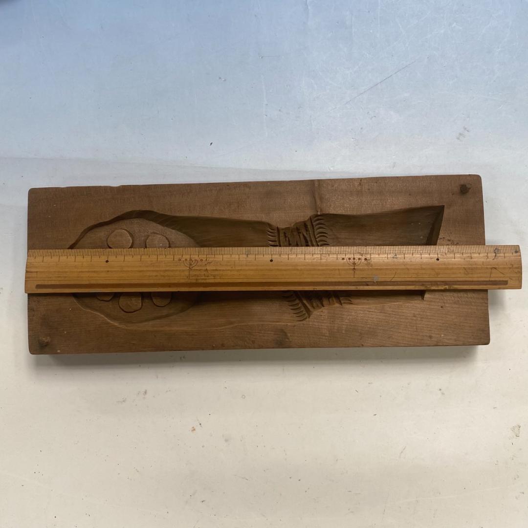 コレクター向け　和菓子道具　木型「蓮根」 3種類セット