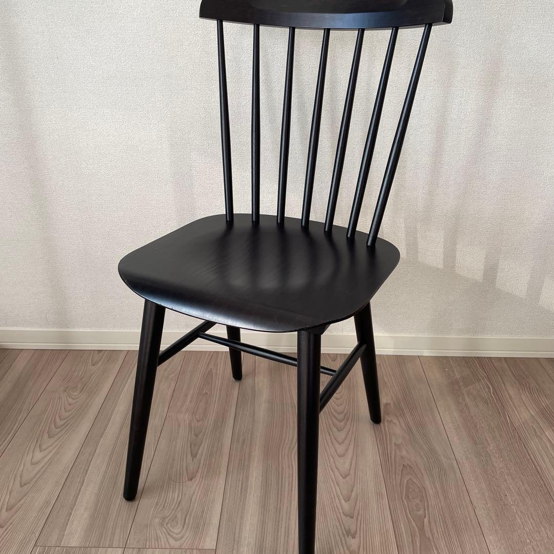 TON アイロニカチェア ブラック 2脚