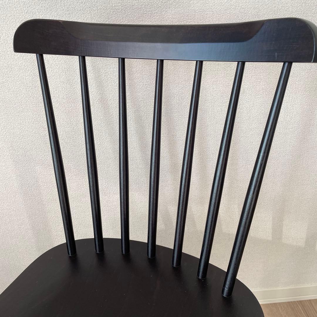 TON アイロニカチェア ブラック 2脚