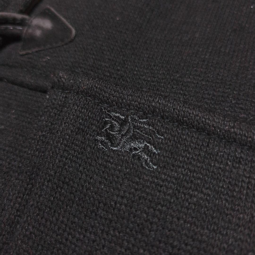 極美品！バーバリーロンドン　ウールダッフルコート ノバチェック　トグル　水牛　L