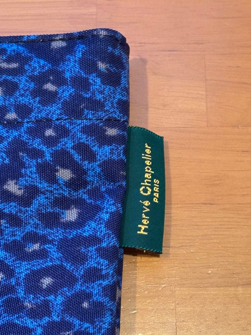 新品 エルベシャプリエ 1027F ナイロン舟型トートM パンサー ブルー