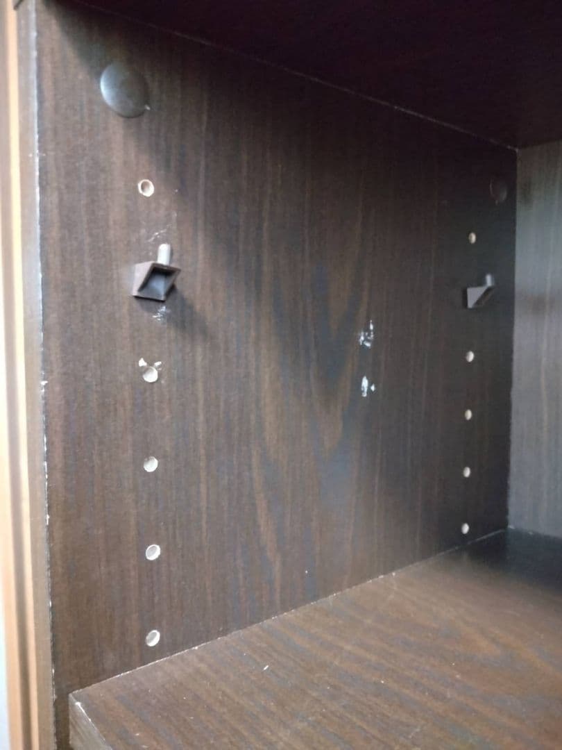 本棚 ニトリ サラ ダークブラウン