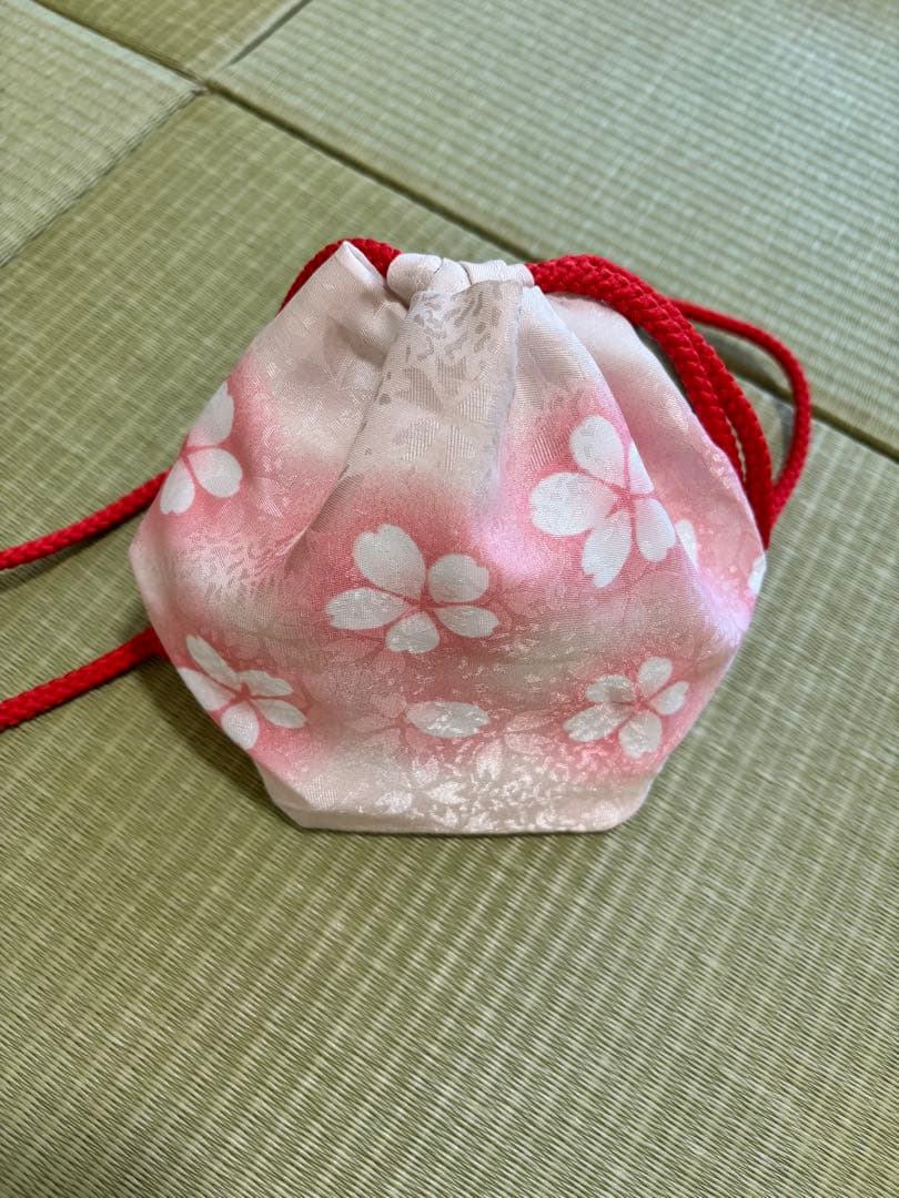 マユミブランド 3歳 七五三 赤 着物 フルセット