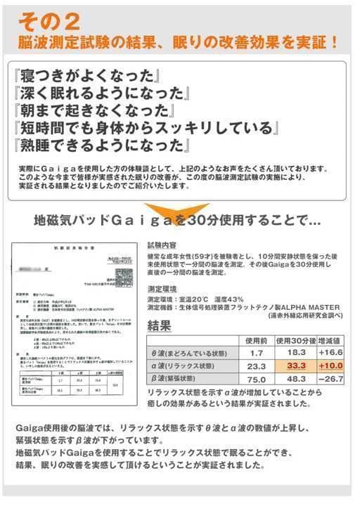 【こまふふなめこ】地磁気パット　Gaiga（ガイガ）