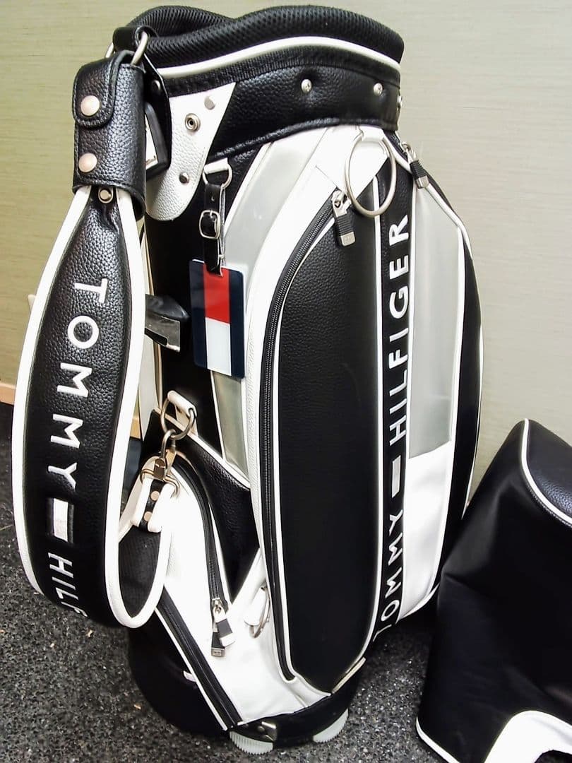   キャディバッグ FACE ブラック・ホワイト