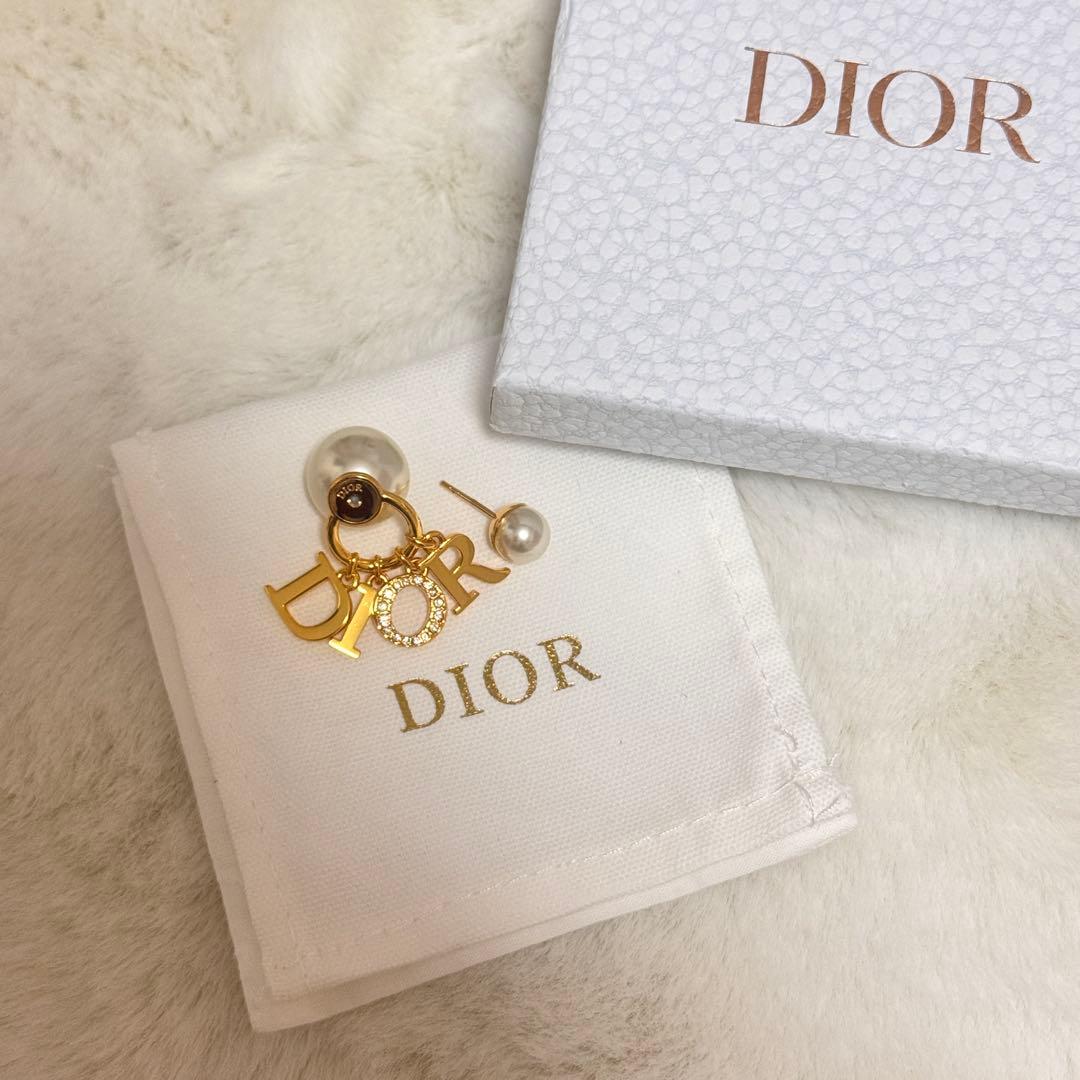 Dior パール ピアス　[正規品]