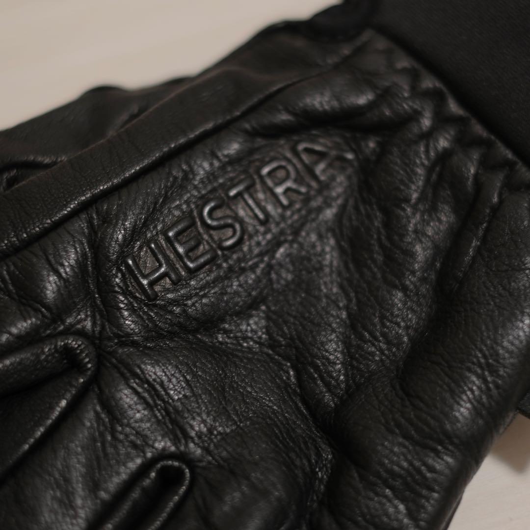 Hestra へストラ オムニ ゴアテックス フルレザー ブラック size9