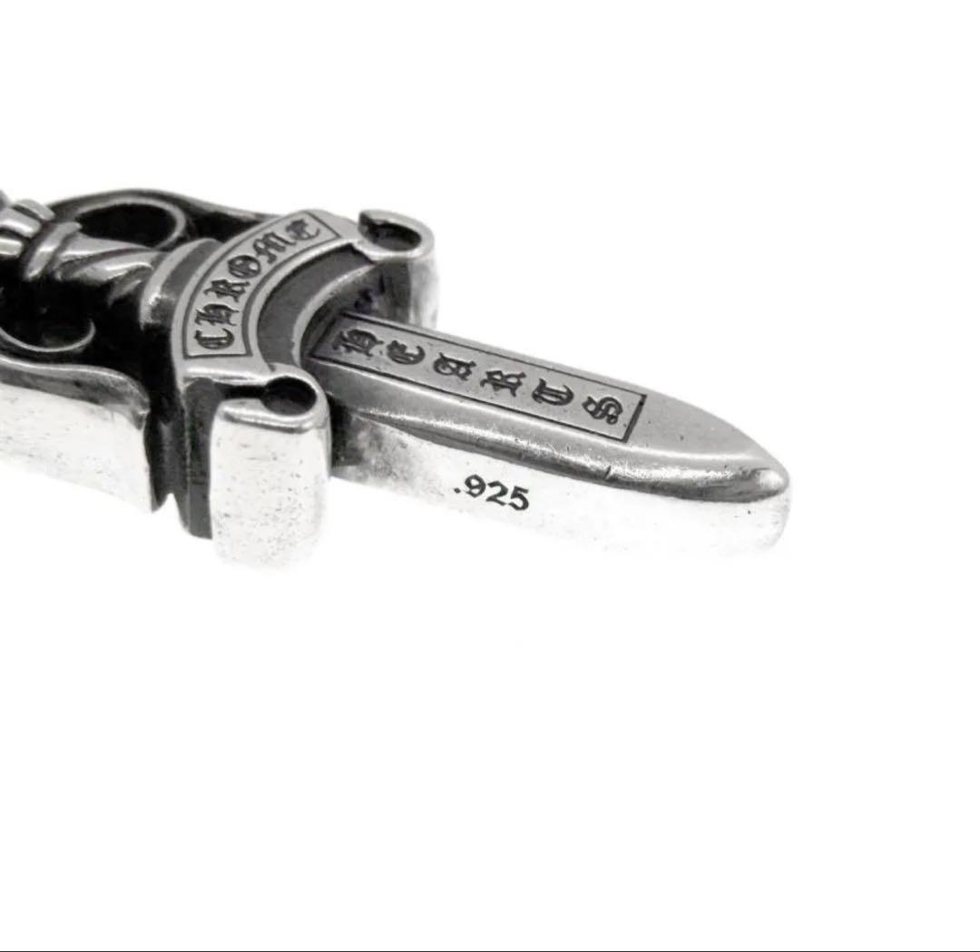 <2023年購入>Chrome Hearts ダブルダガーペンダントトップ
