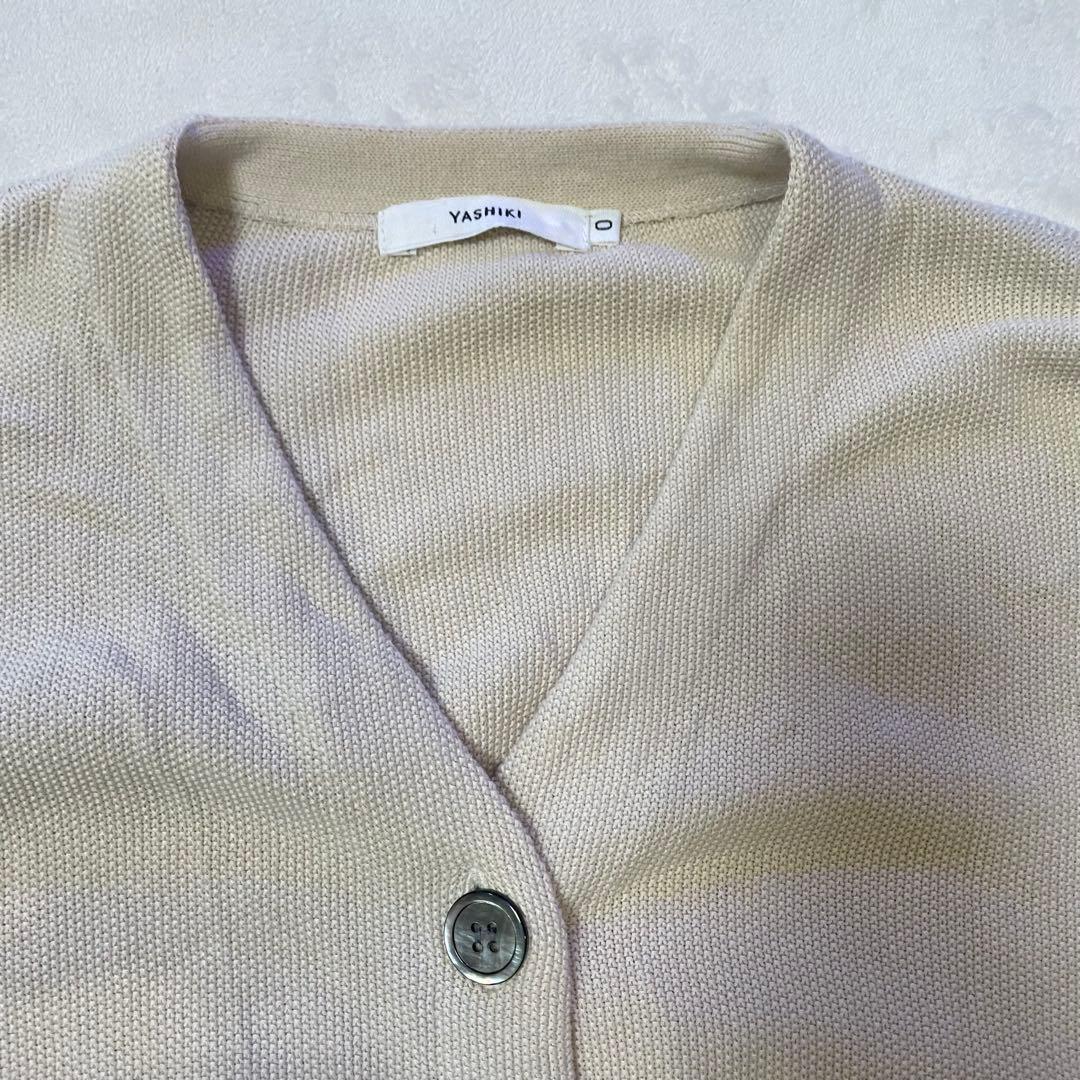 YASHIKI Hanaikada カーディガン　(IVORY) ニット