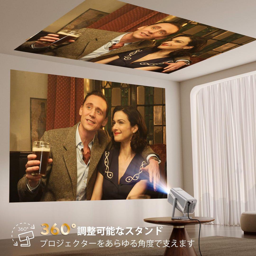 ✨プロジェクター 家庭用750ASNI 高輝度 プロジェクター 4K WiFi
