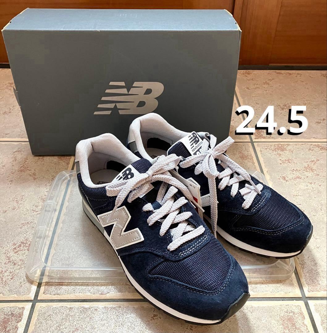 ニューバランス　CM996NV2 スニーカー　24.5 ネイビー　996