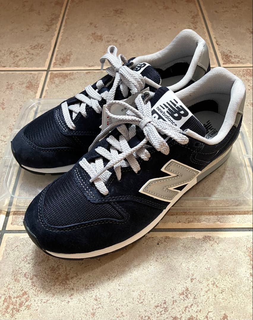 ニューバランス　CM996NV2 スニーカー　24.5 ネイビー　996