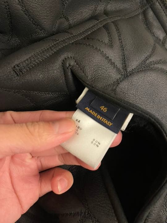 【美品】LOUIS VUITTON リバーシブル レザー　ジャケット