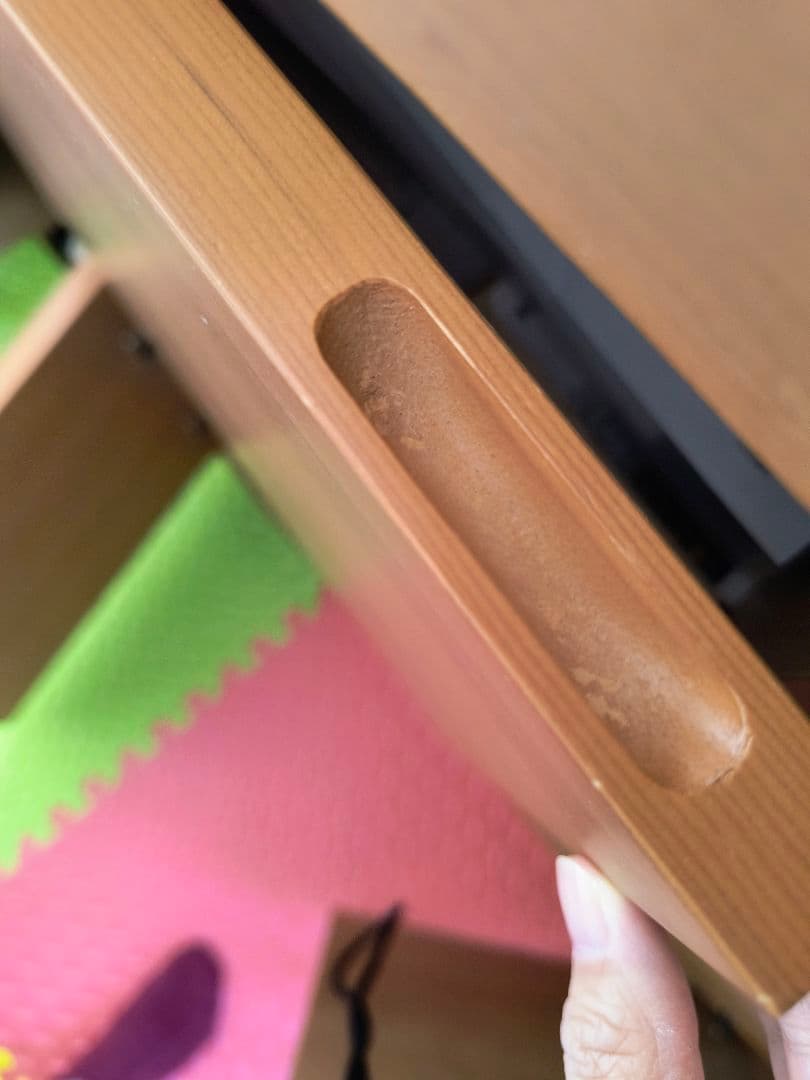 大川家具 キャビネット ペルル 日本製 ♡ 棚 ３段 北欧