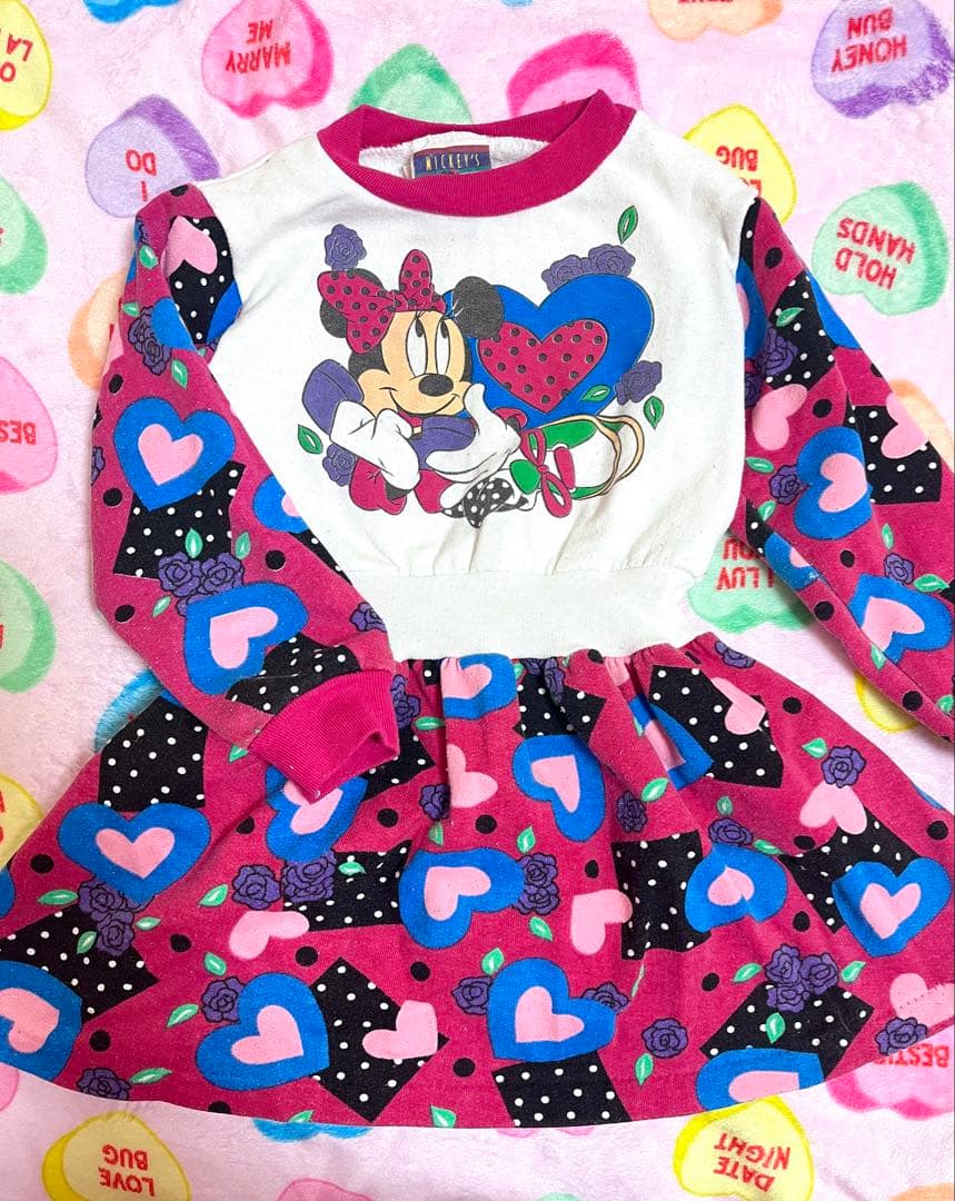 ヴィンテージ ミニートレーナーワンピース