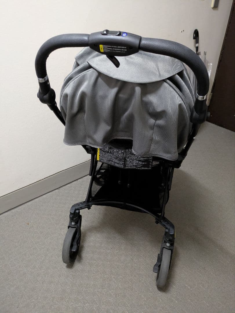 ピジョンランフィリノンRB3L　グレー　ベビーカー