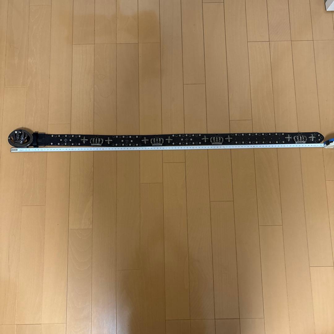 スタッズベルト　王冠　クラウン