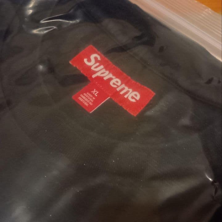 【黒XL】 Supreme Small Box L/S Tee