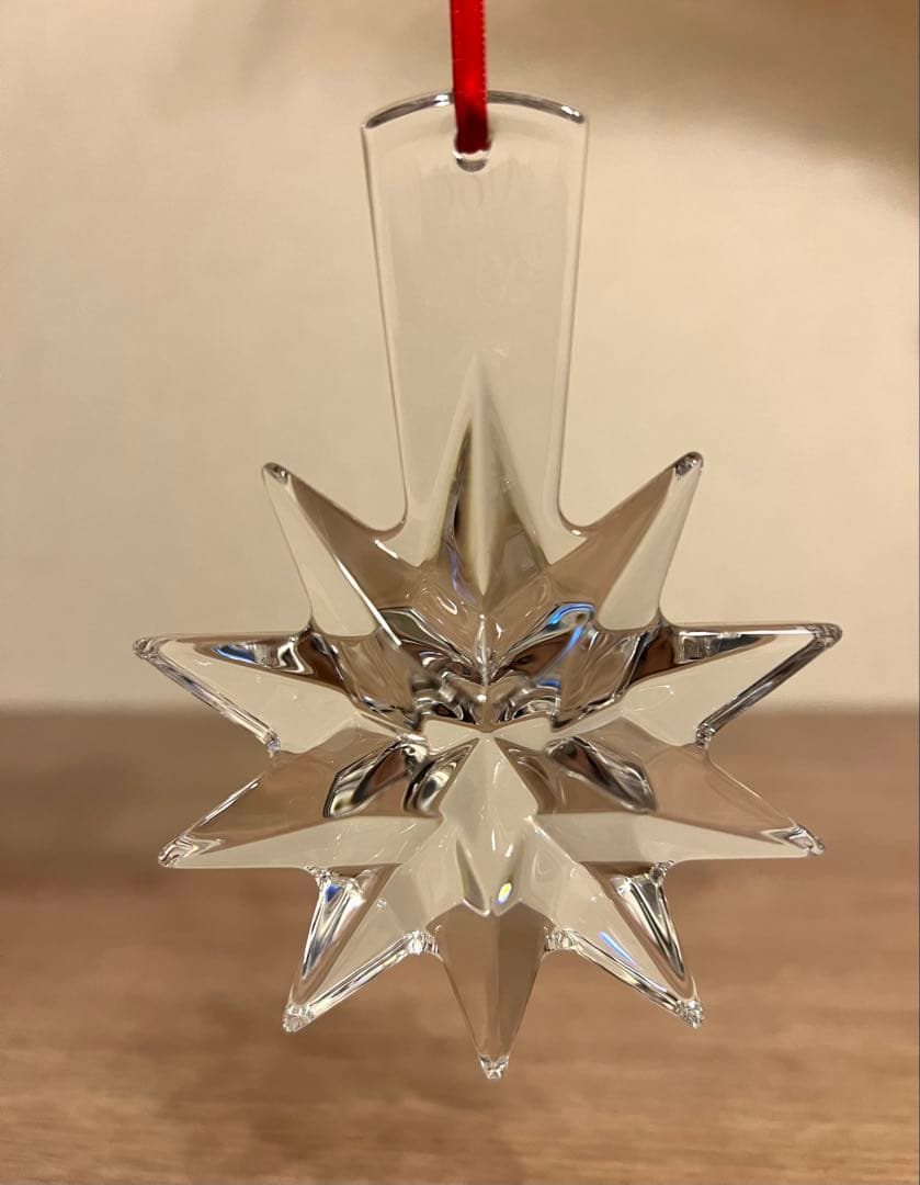 Baccarat Noel 2013クリスマスオーナメン ト 星　スター　美品